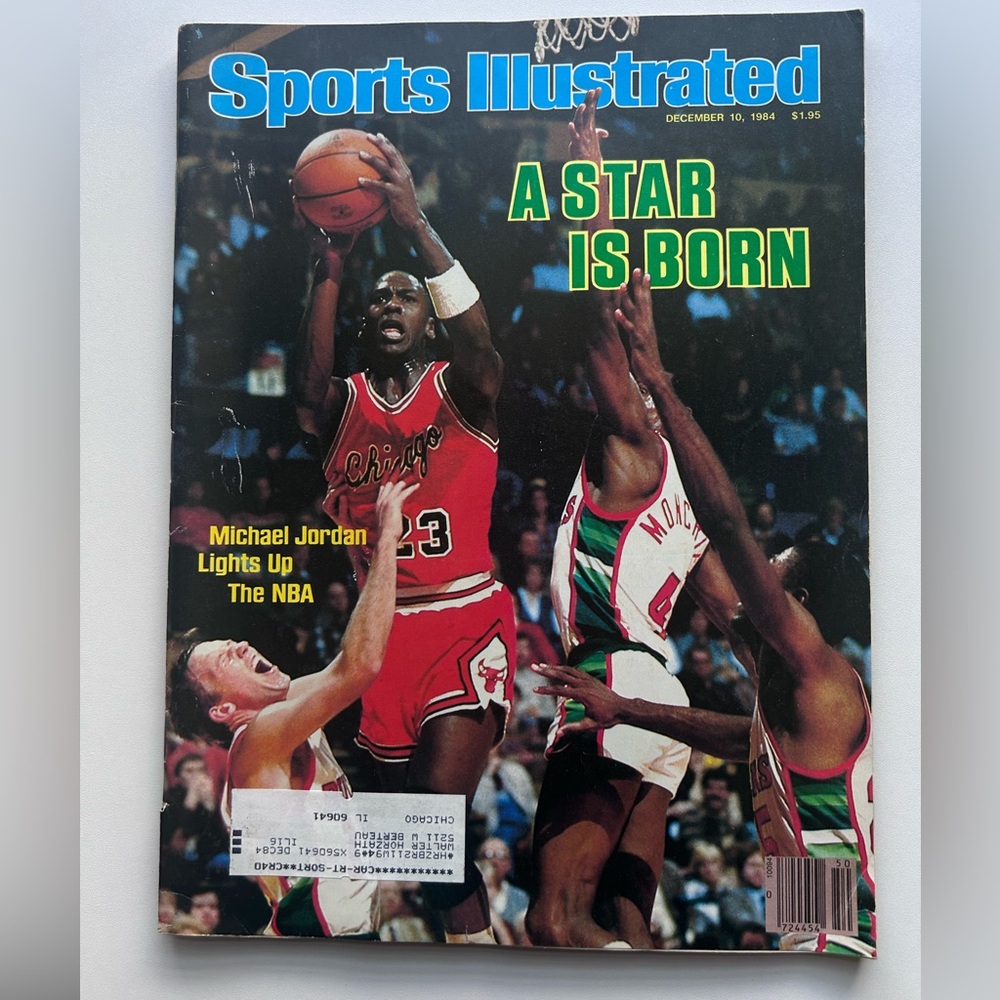 1984 Sports Illustrated Michael Jordan